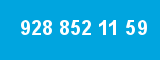 928 852 11 59 928 852 11 59